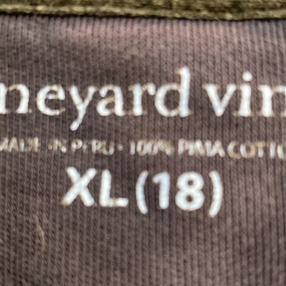 Vineyard Vines, boys, XL, grey, 1/4 zip pullover - Picture 3 of 6